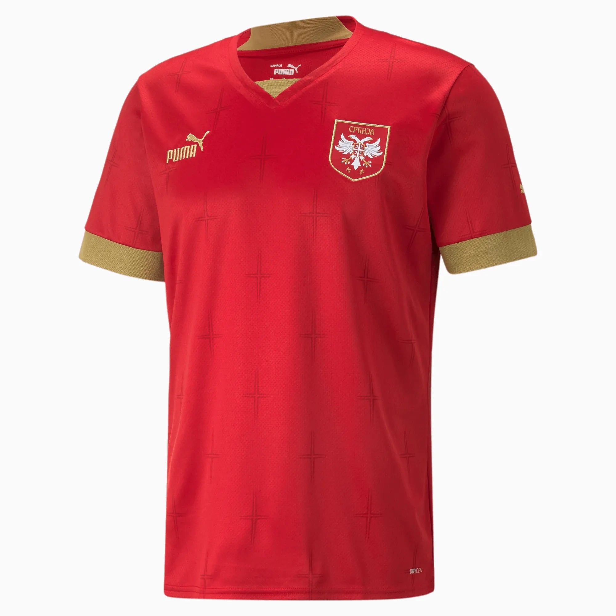 Puma Serbia 2022 Home Jersey Red