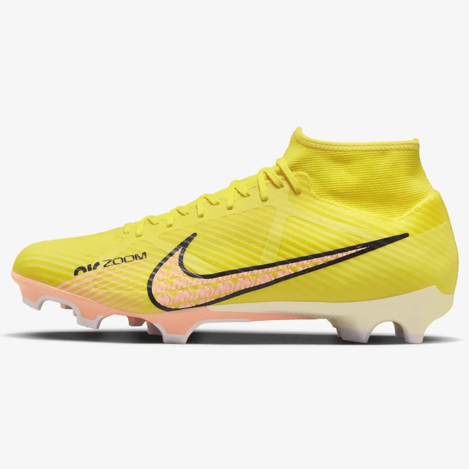 Nike Vapor 15 Club FG/MG Soccer Cleats deals Men 10 Yellow Strike Sunset