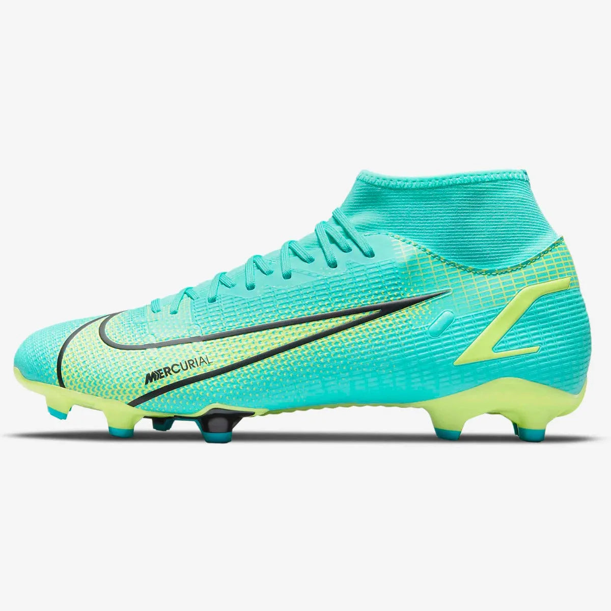 Nike Superfly 8 Academy FG MG Turquoise Lime Glow