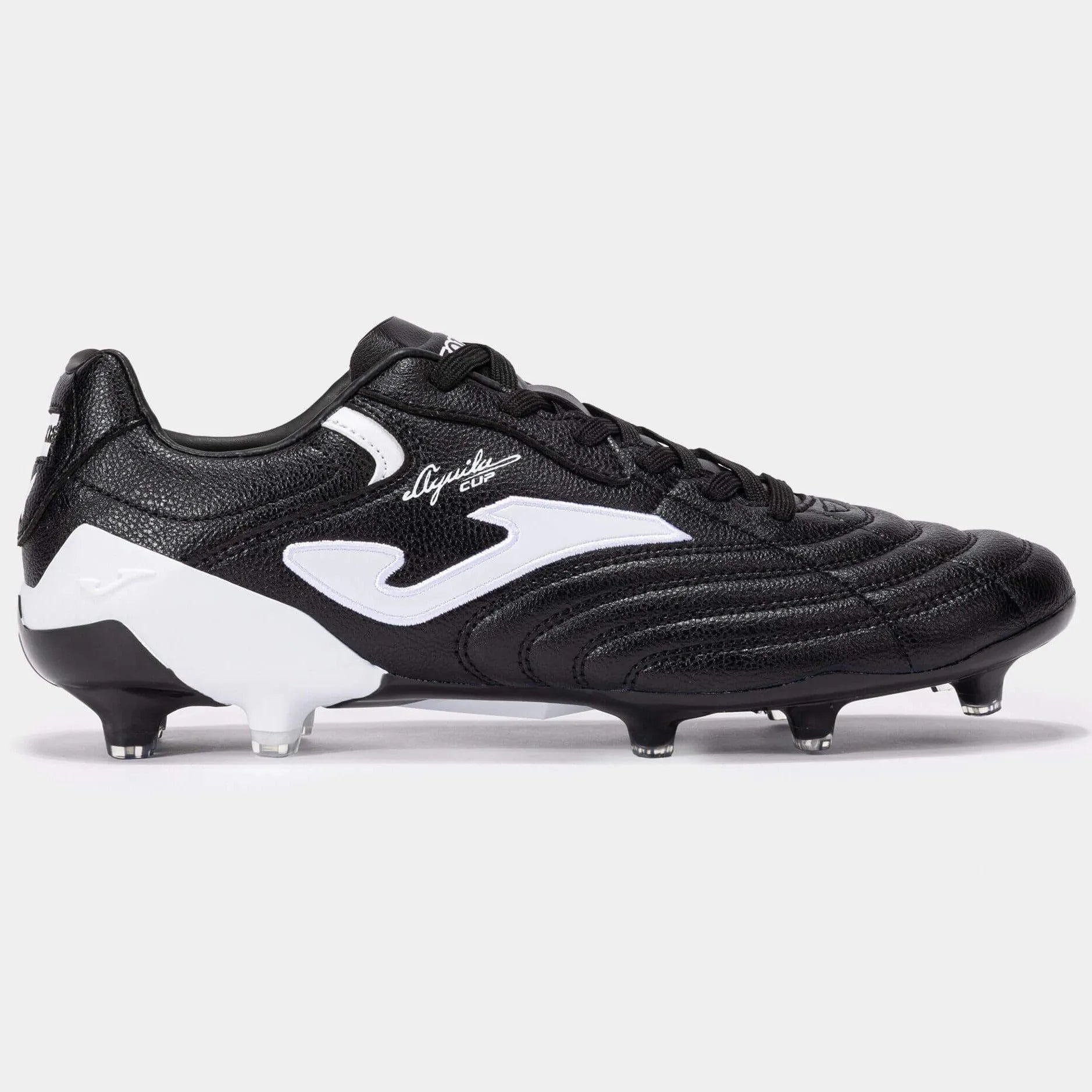 JOMA Men's Aguila 2202 on sale White Firm Ground Soccer Cleat - White Black US Size 11.5