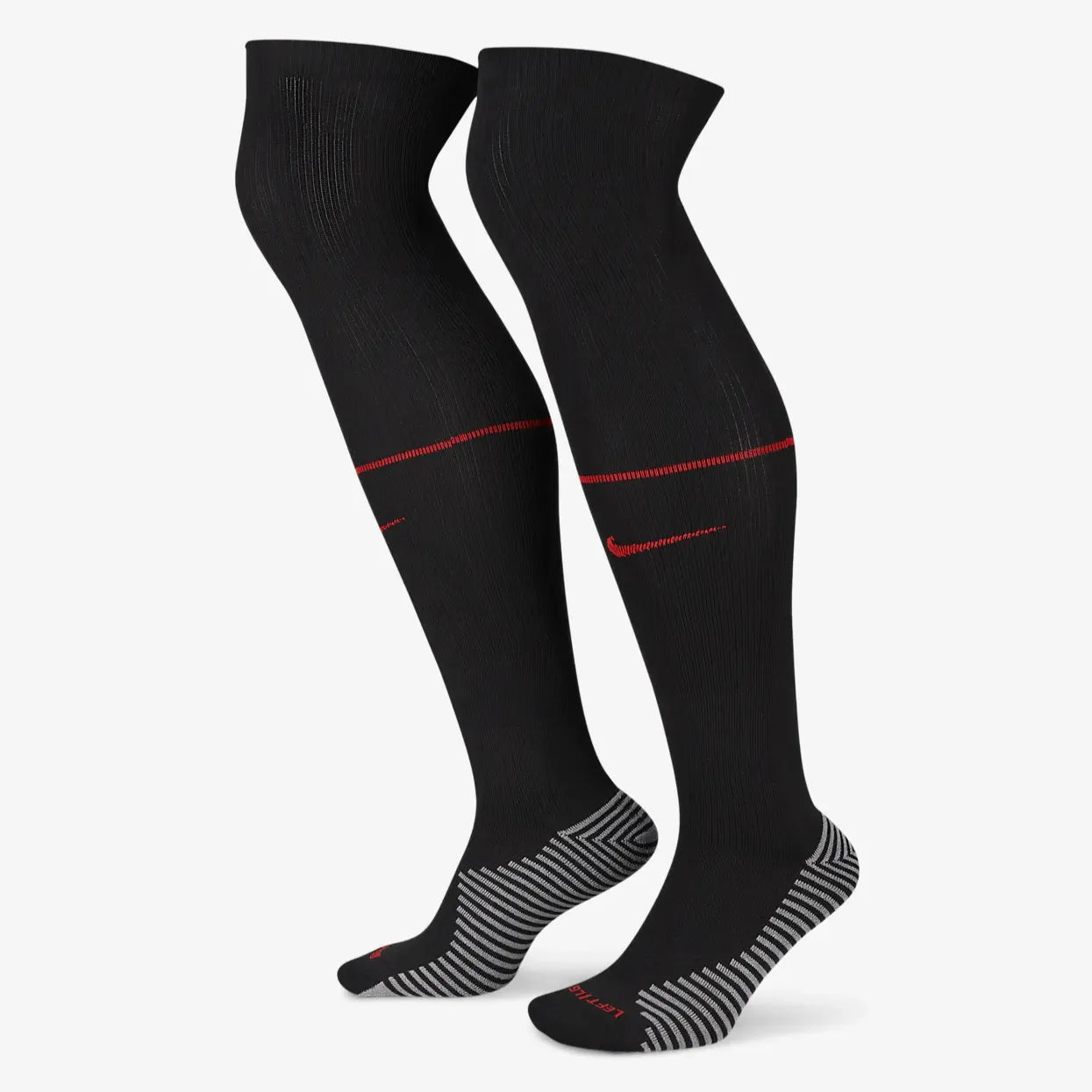 Nike 2022 23 Netherlands Strike Away Knee High Socks Black Habanero