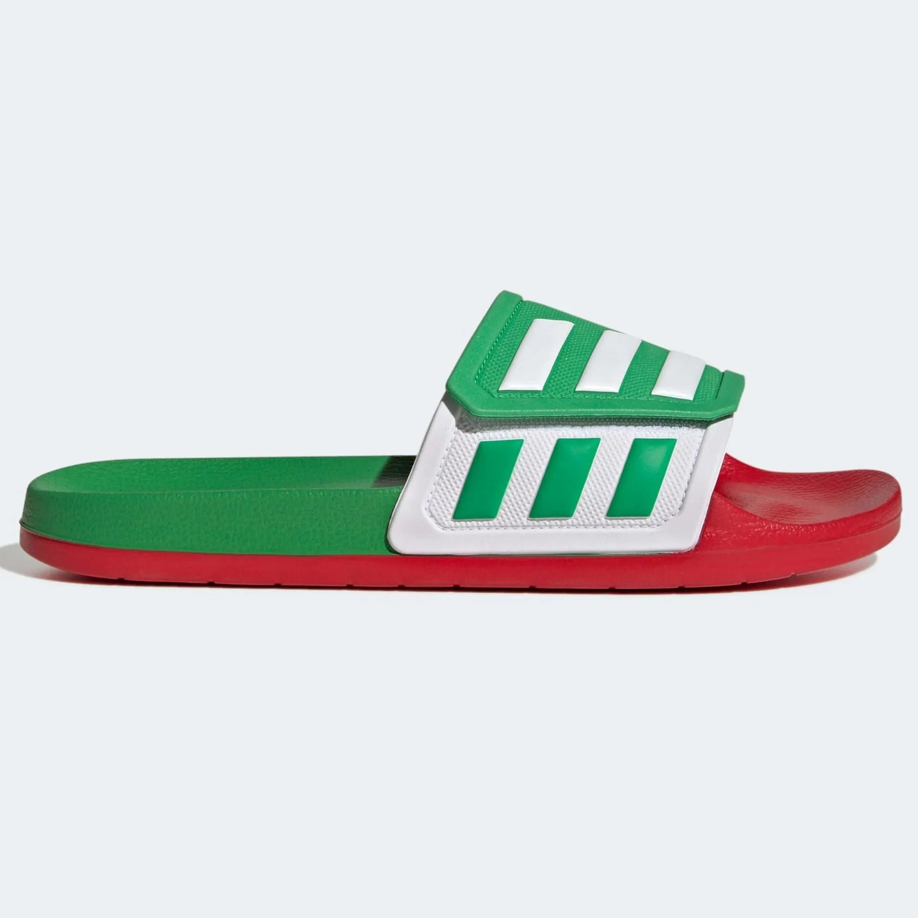 Red adidas slides near me online