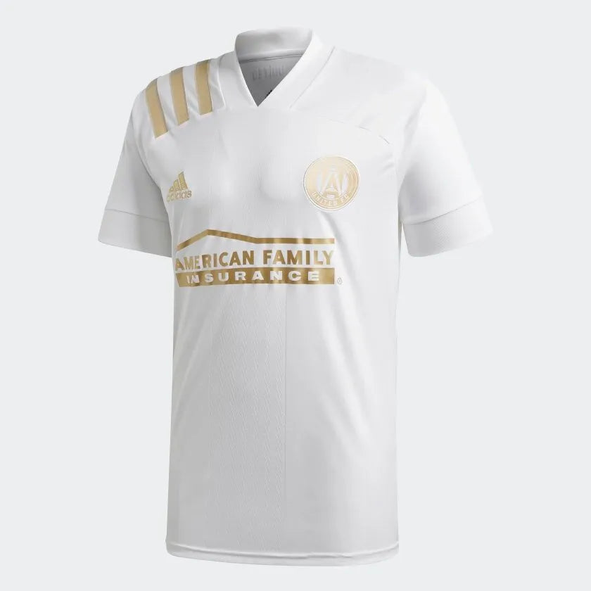 adidas 2020 21 Atlanta United Away Jersey White Gold