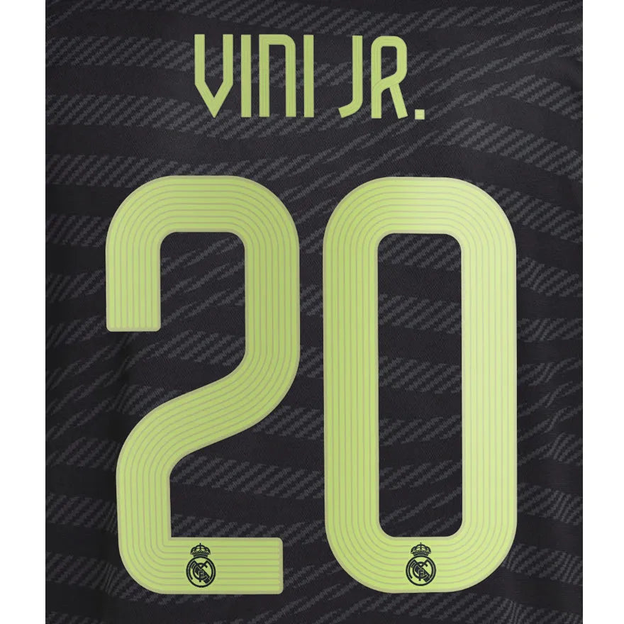 Adidas Real Madrid hot Vini Jr final jersey 2022