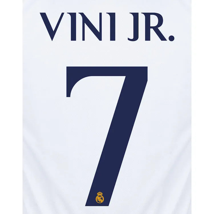 NEW Real Madrid 23/24 Vinicius Jr. #7 ( Vini Jr. ) 2024 home ucl size L player slimfi