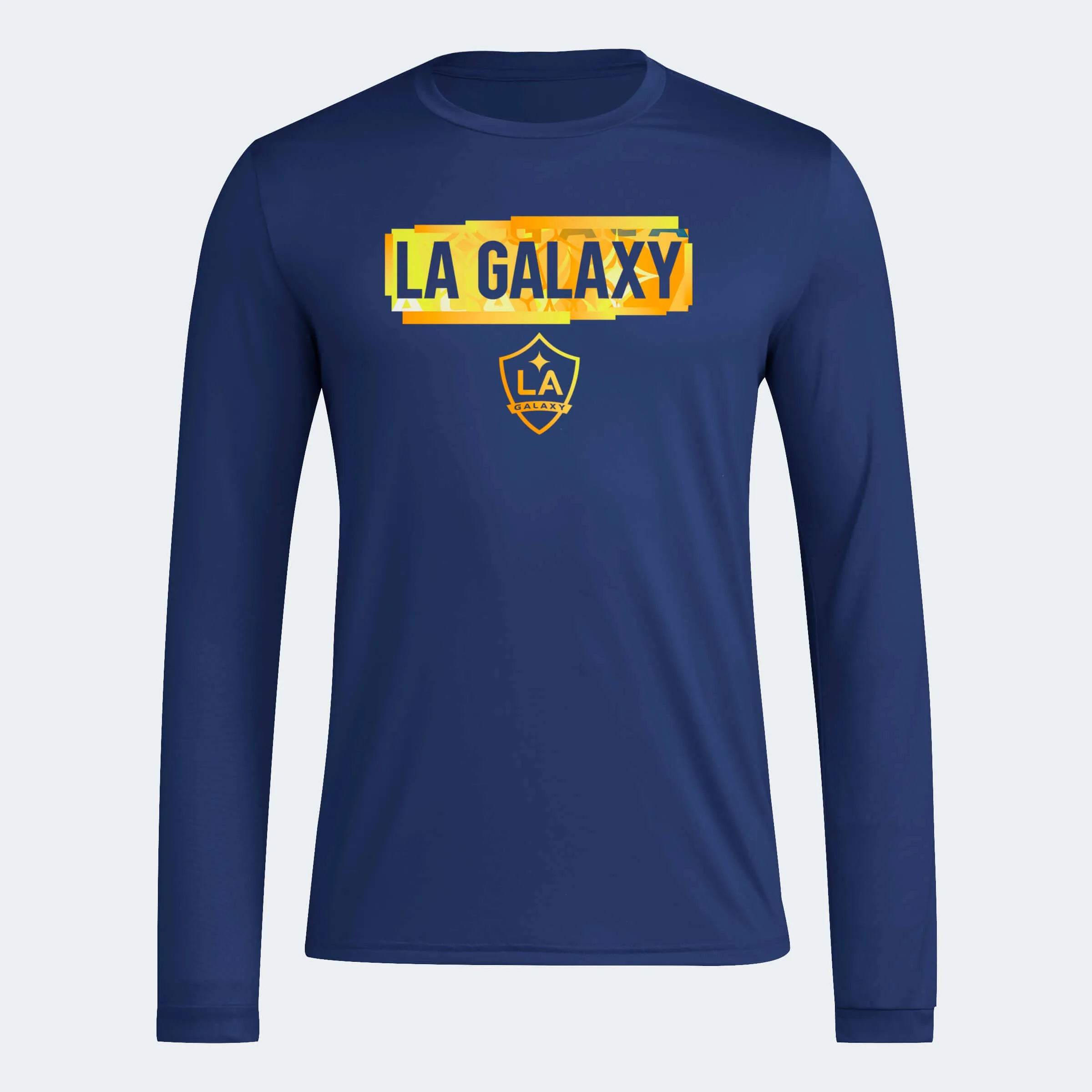 adidas 2024 25 LA Galaxy Men s Long Sleeve Pre Game Tee