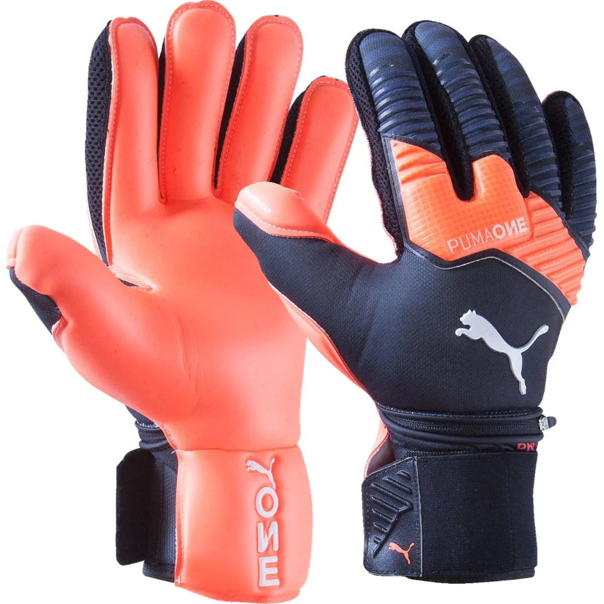 Puma One Protect 1 Gloves Black Orange