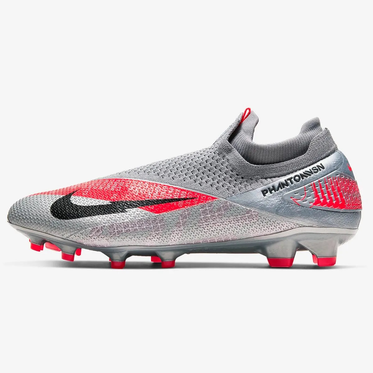 Nike Phantom Vision 2 Elite DF FG Grey Red