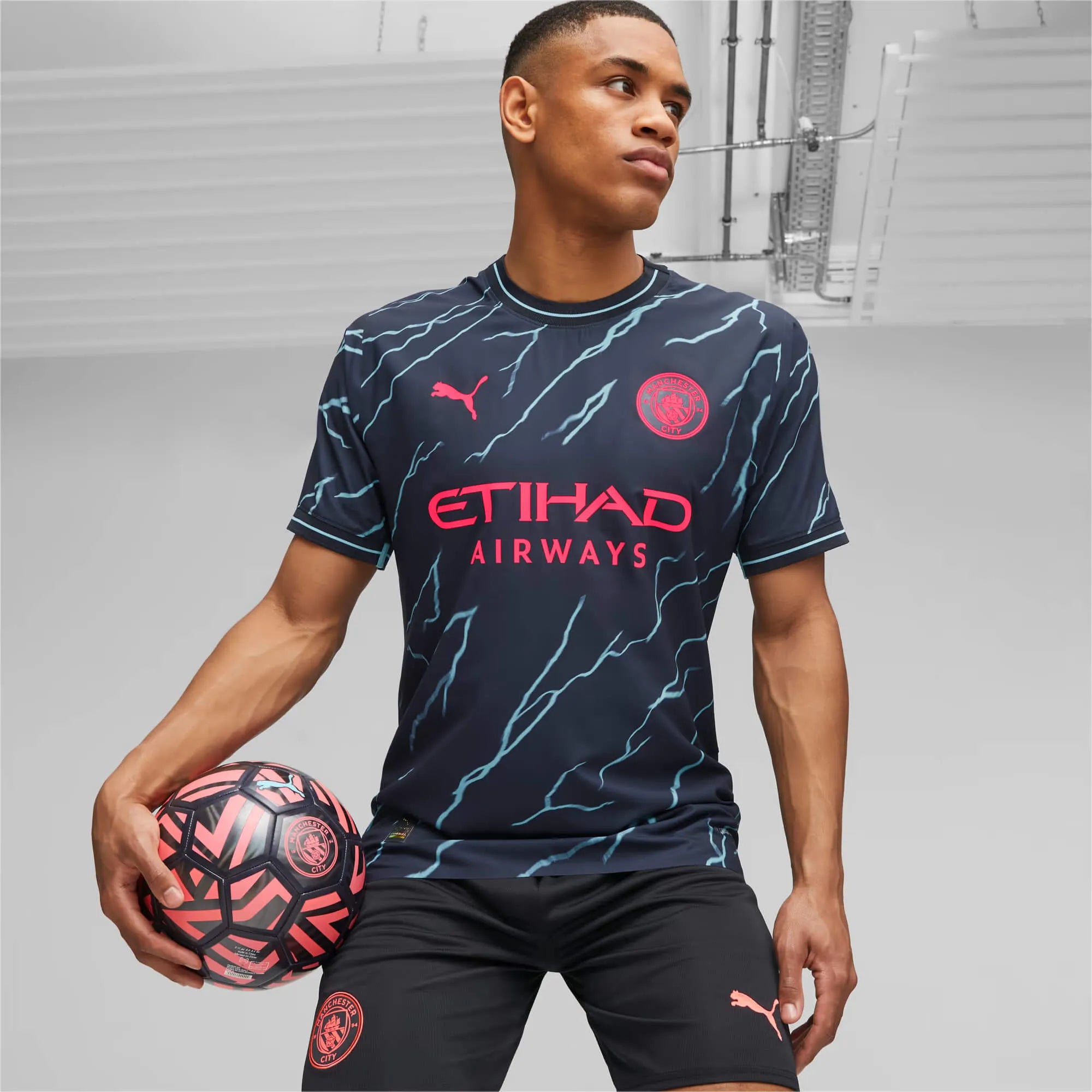 2022/23 Manchester City away soccer jersey Large top