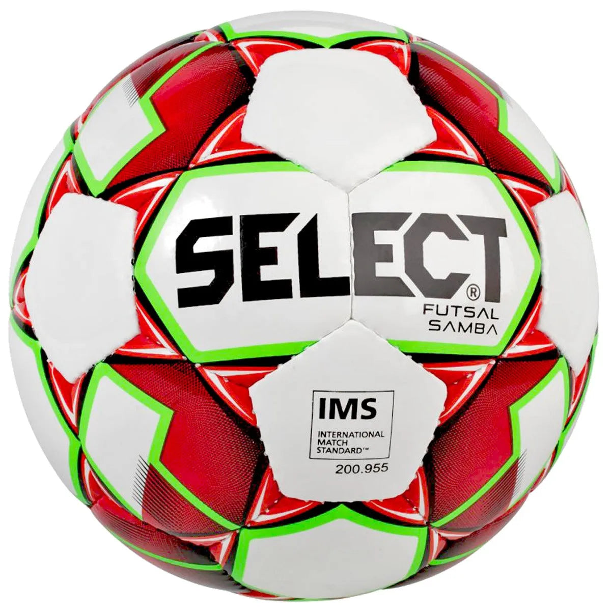 Select Samba Futsal Ball White Red