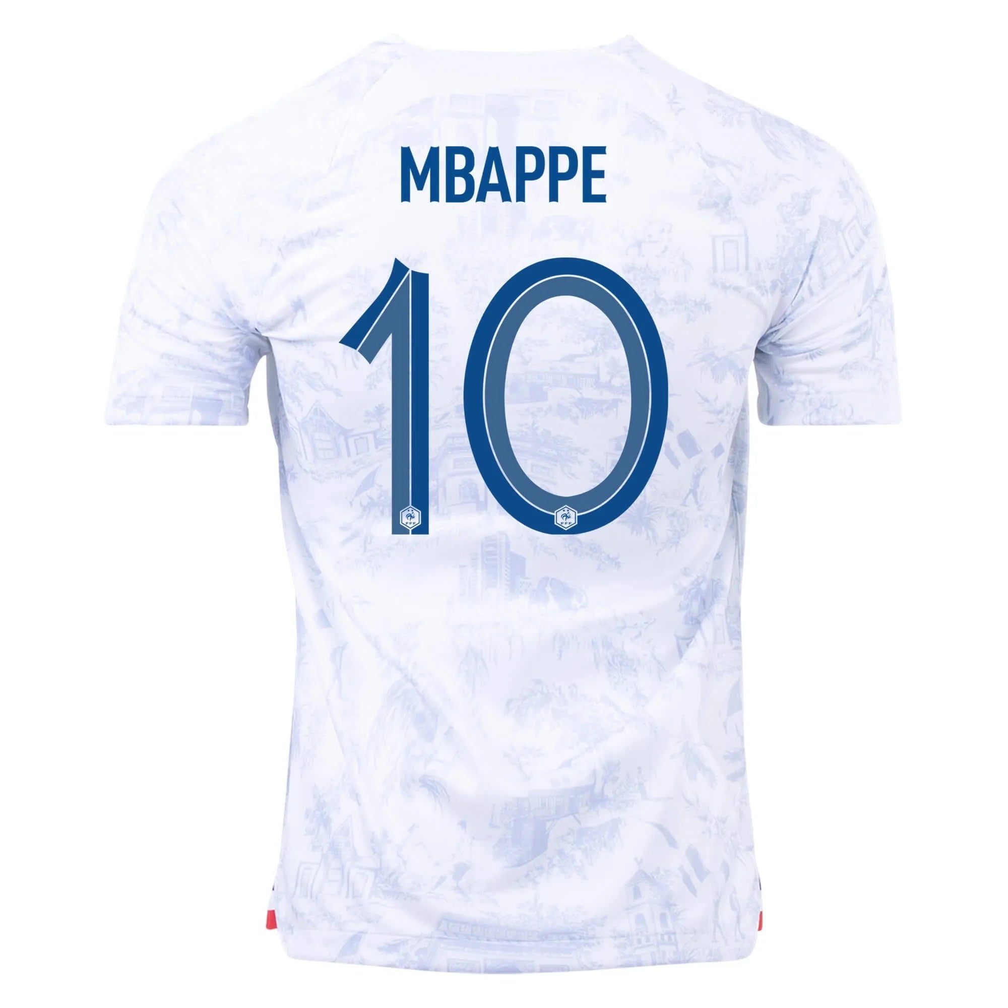 Nike France Away Jersey 100/White-Pink 2022