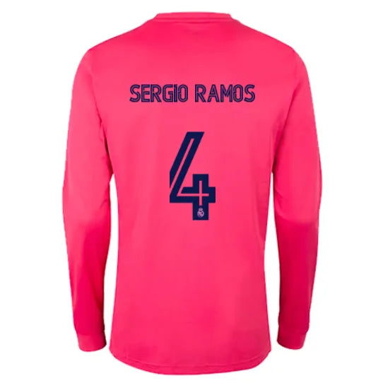 ADIDAS REAL MADRID 2020/21 RAMOS AWAY JERSEY PINK - Soccer Plus