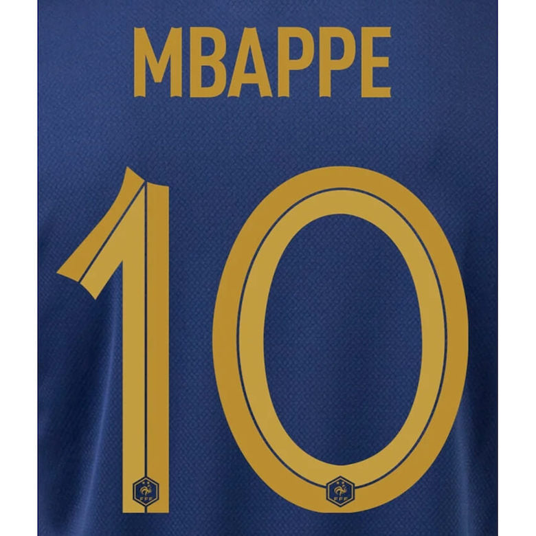  Mbappe #10 France Home Soccer Jersey 2022/23 (Small) Dark Blue  : Clothing, Shoes & Jewelry