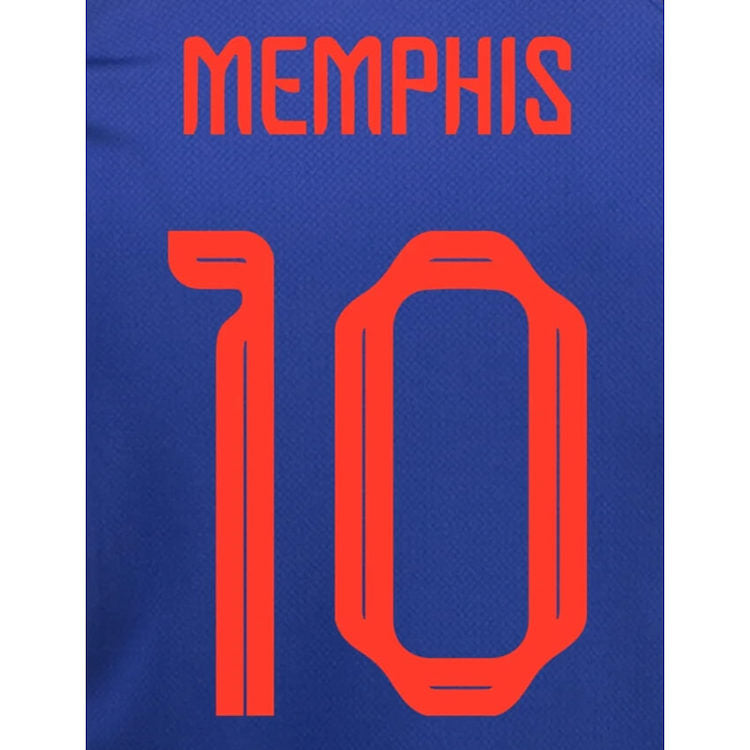 Argentina 2022-23 Away Messi #10 Jersey Name Set