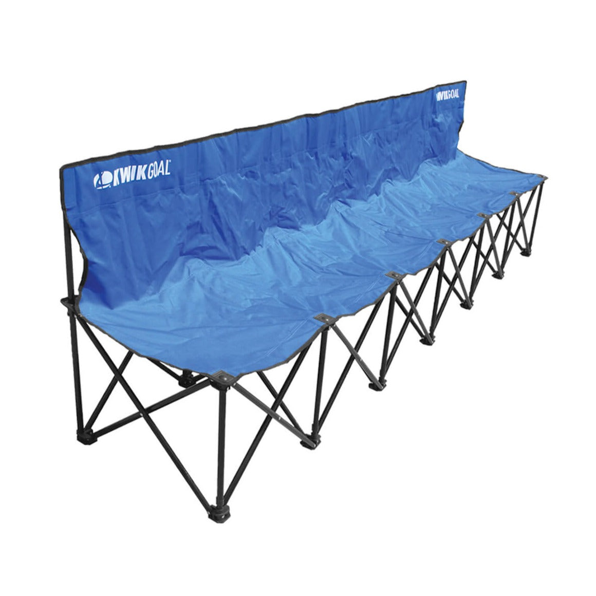 Kwik Goal 6-Seat Kwik Bench - Blue