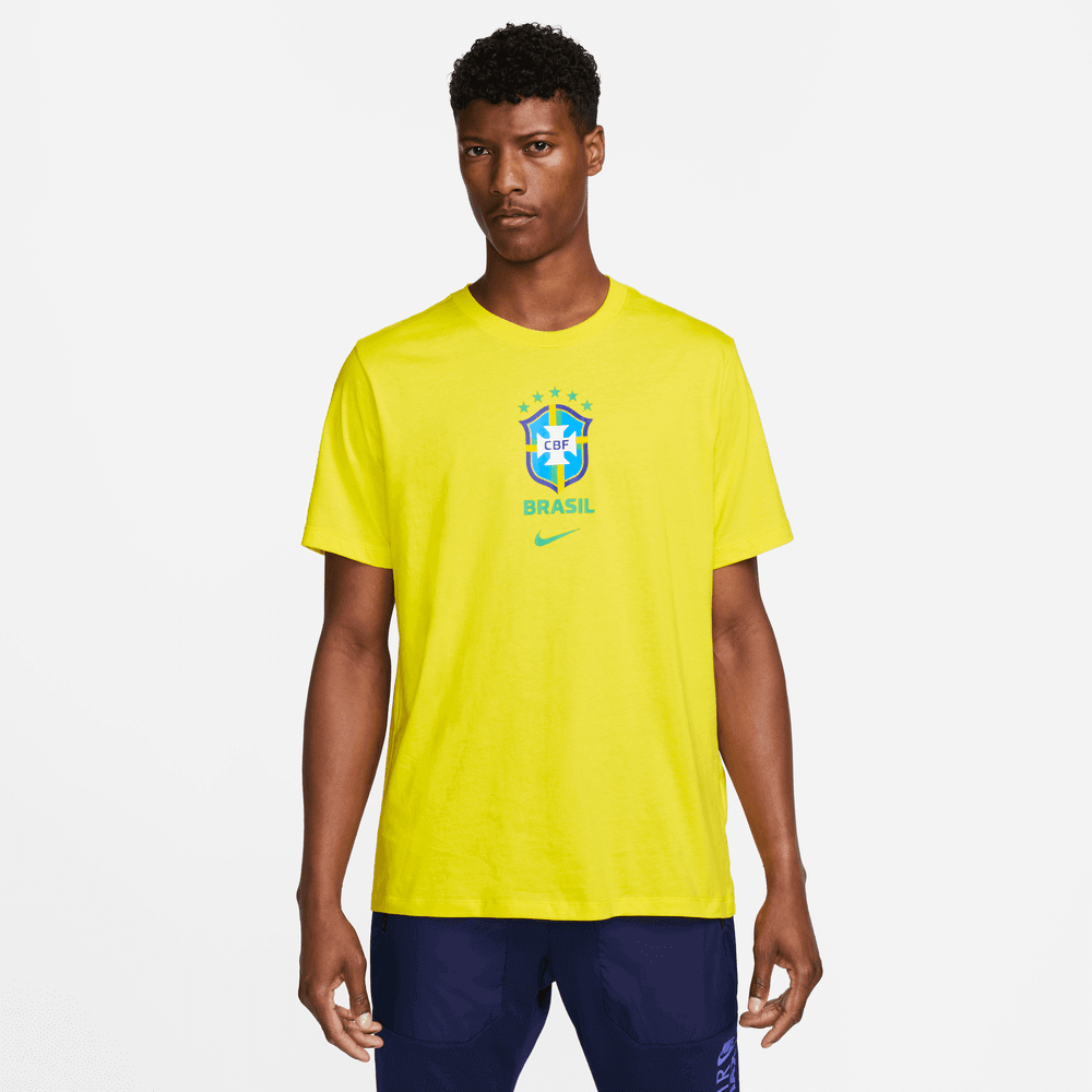 Nike Brazil 2022-23 Men's Fleece Club Crewneck