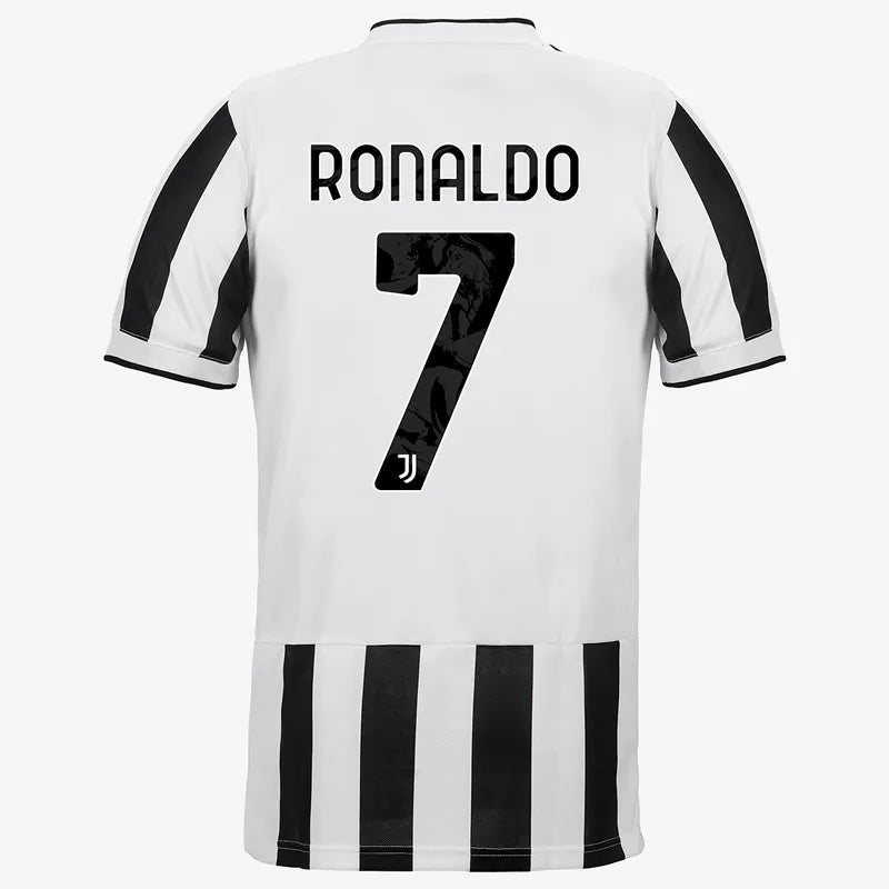 Cristiano Ronaldo Juventus football team jersey, vector