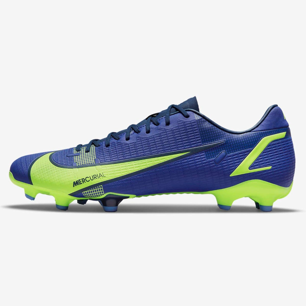 NIKE MERCURIAL VAPOR 14 ACADEMY FG/MG (BLUE/VOLT)