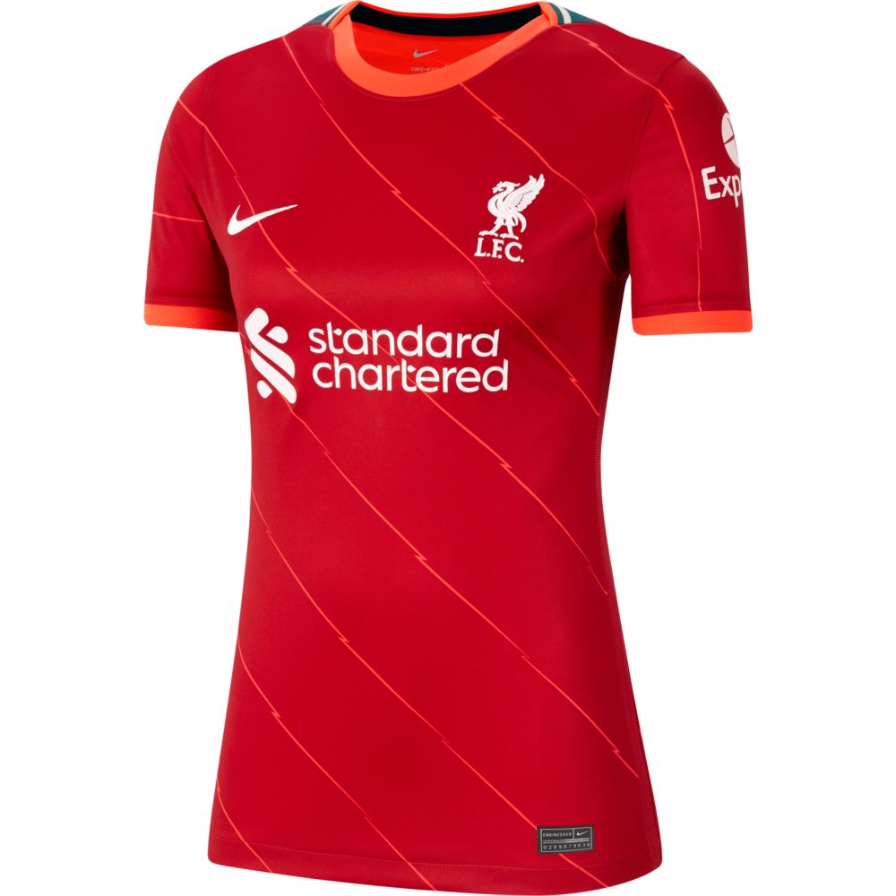 Liverpool FC 2021/22 Stadium Home Women's Soccer Jersey.