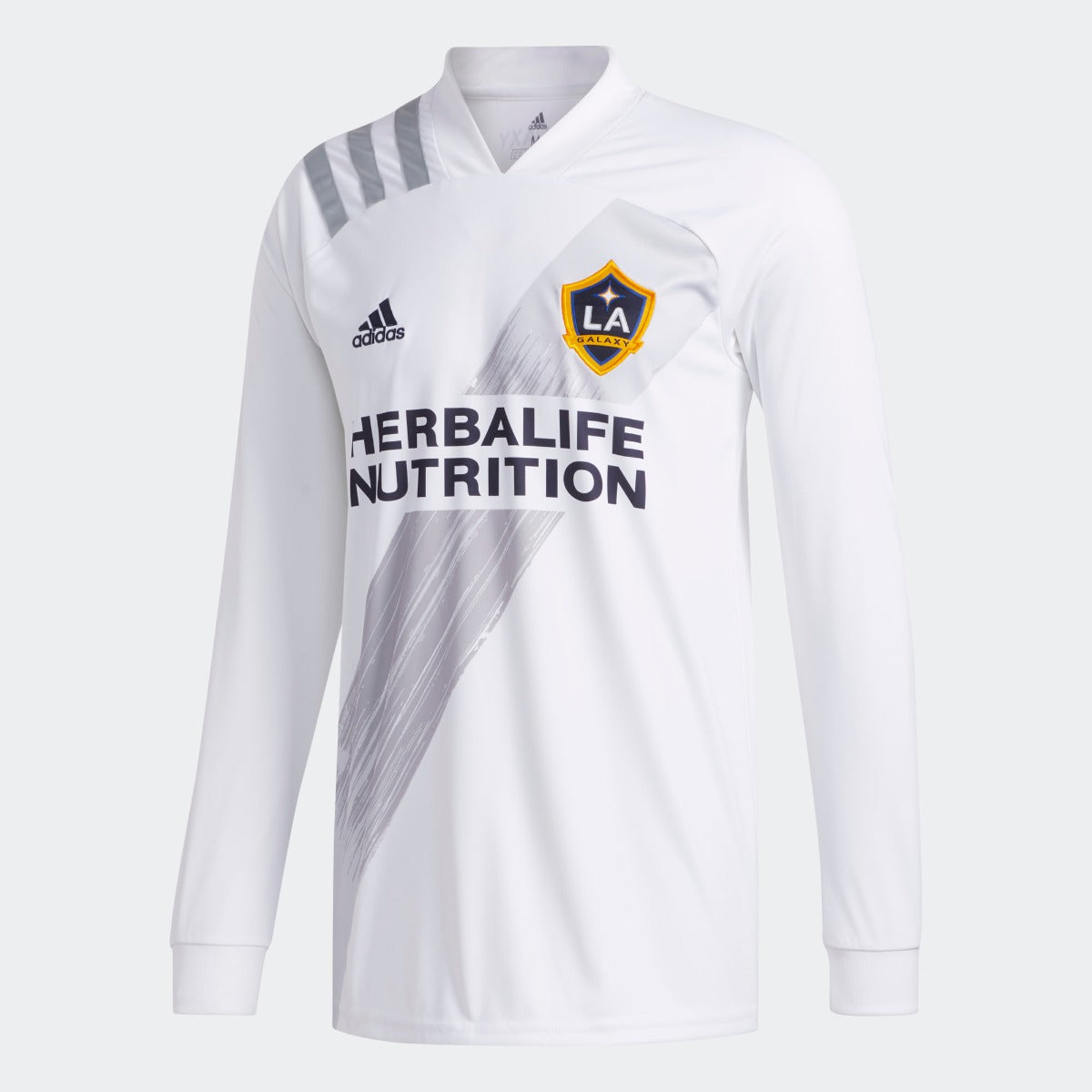 LA Galaxy adidas Go-To tee Short Sleeve Shirt Men's White Used