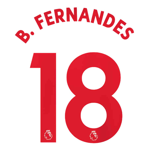 2020/21 Manchester United Home Jersey #18 B.FERNANDES Small Adidas