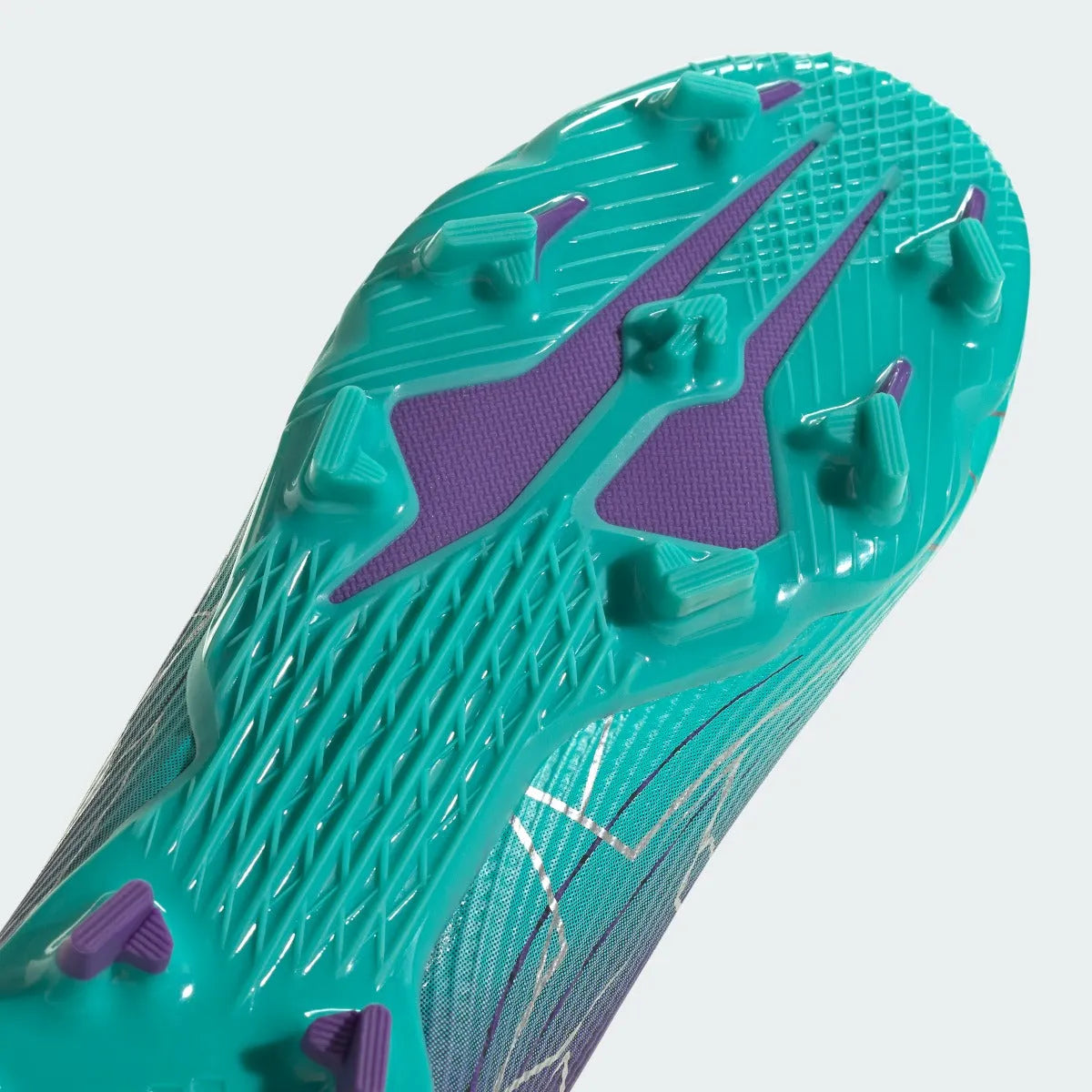 adidas JR X Speedflow .3 FG - Purple-Silver-Mint (Detail 2)