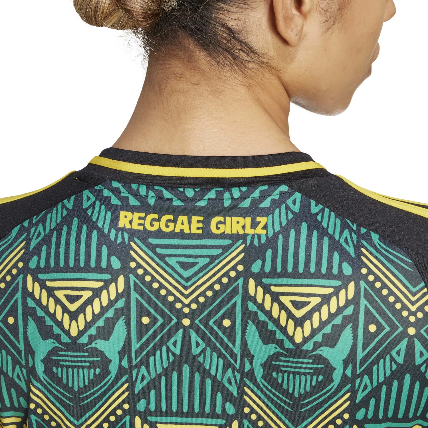 adidas 2024-25 Jamaica Women's Stadium Away Jersey (Detail 2)