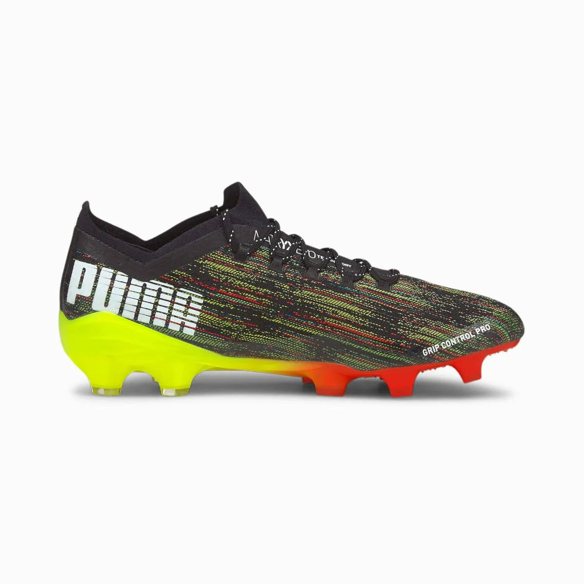 Puma Ultra 1.2 FG-AG - Black-White-Yellow Alert