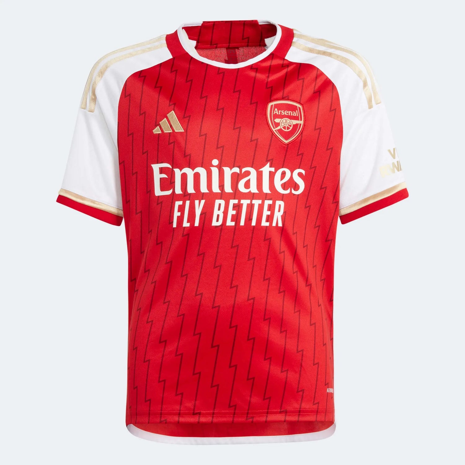 adidas 2023-24 Arsenal Youth Stadium Home Jersey (Front)