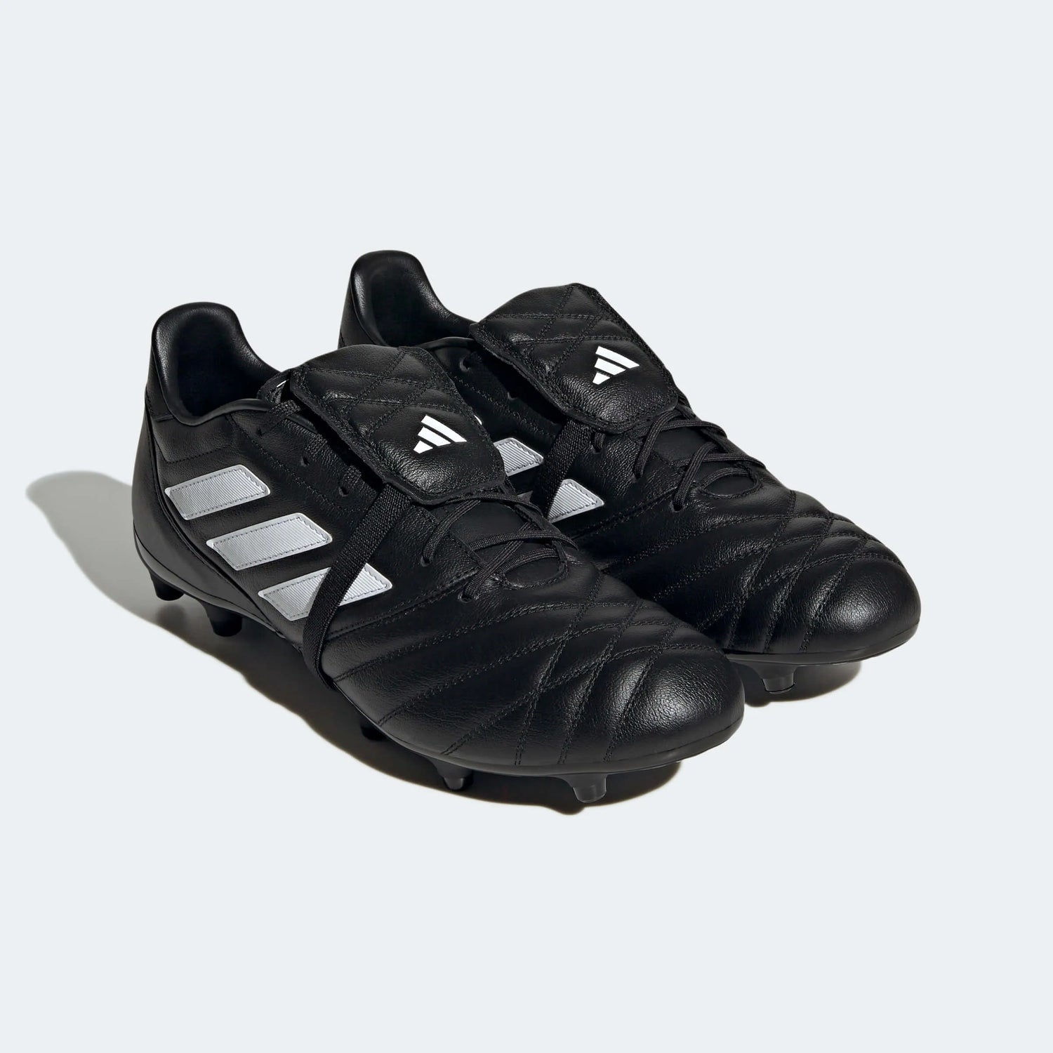 adidas Copa Gloro FG - Black - White (Pair - Front Lateral)