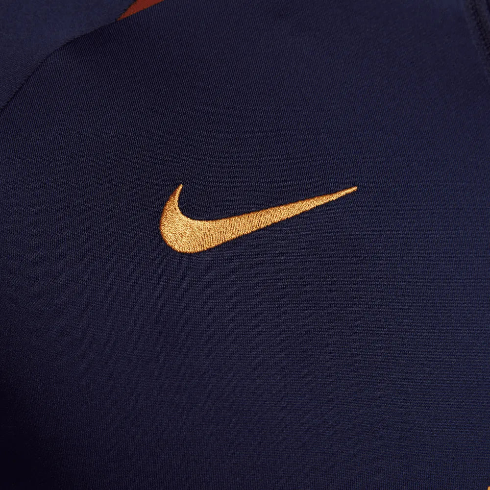 Nike 2023-24 PSG DF Strike Drill Top - Navy - Burgandy - Gold (Detail 3)