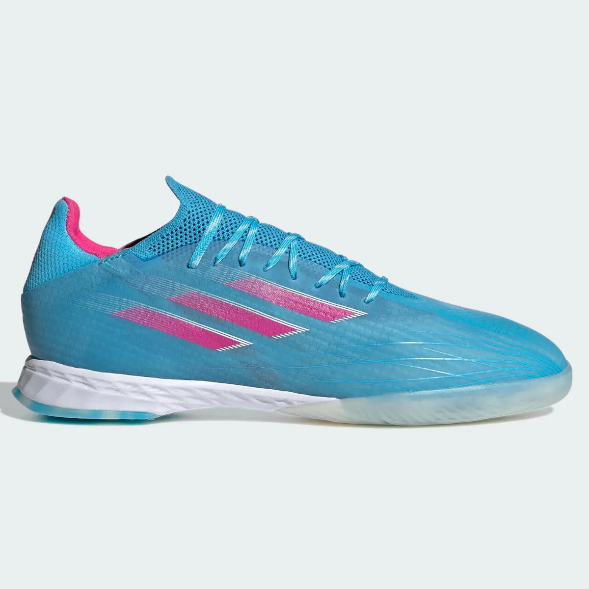 Adidas X Speedflow .1 IN - Sky Rush-Shock Pink (Side 1)