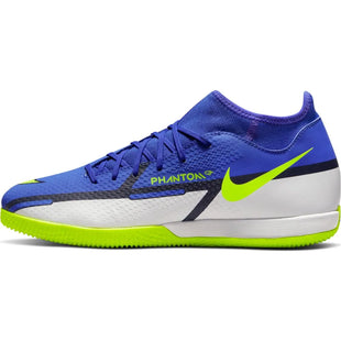 Nike JR Phantom GT2 Academy DF IC - Sapphire-Volt-Grey (Side 1)