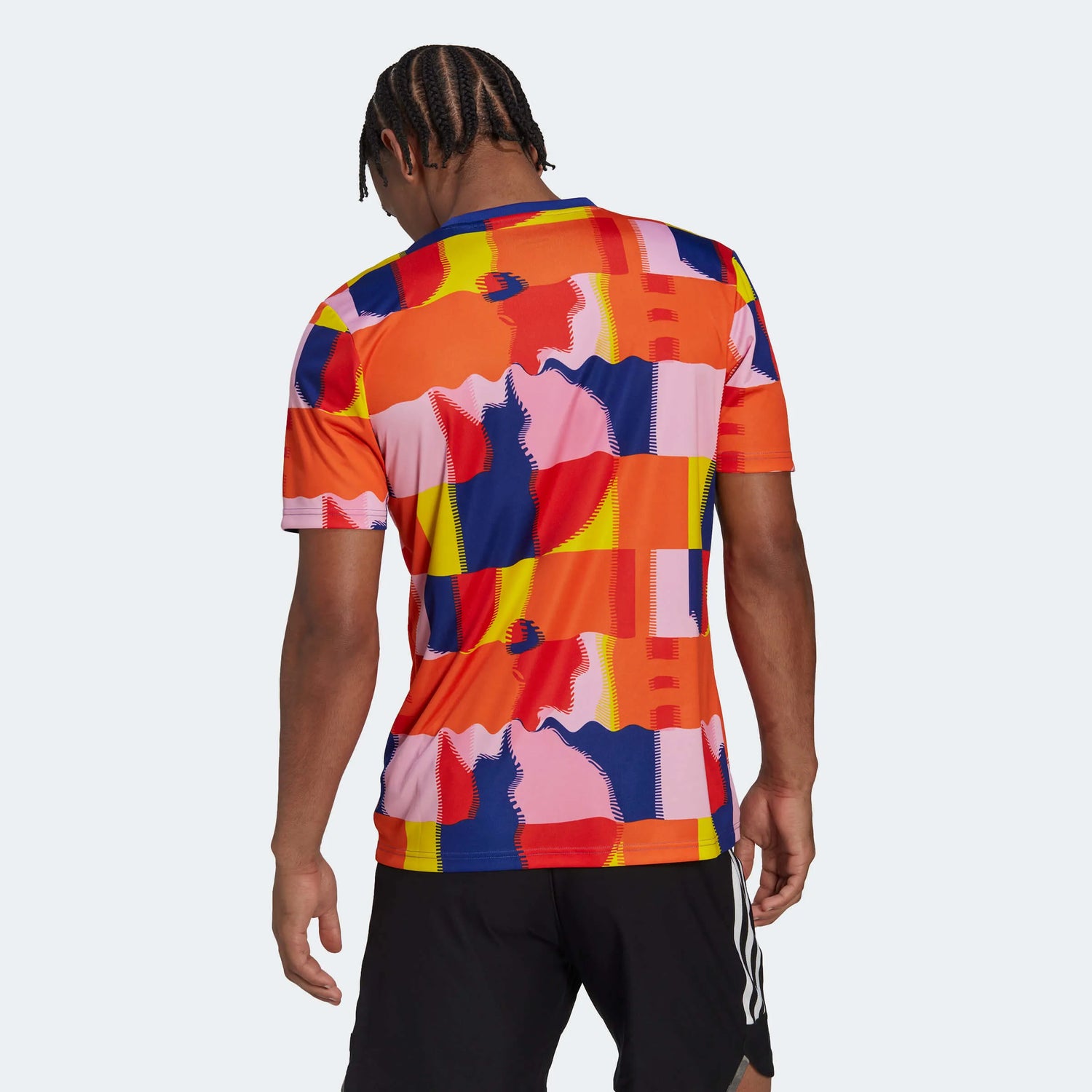 adidas 2022-23 Belgium Pre-Match Jersey (Model - Back)