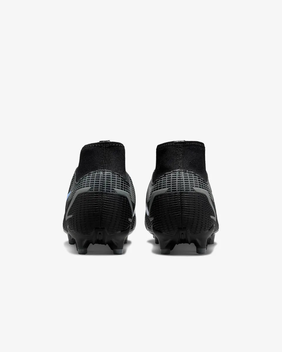 Nike Superfly 8 Academy FG-MG - Black-Blue (Pair - Back)