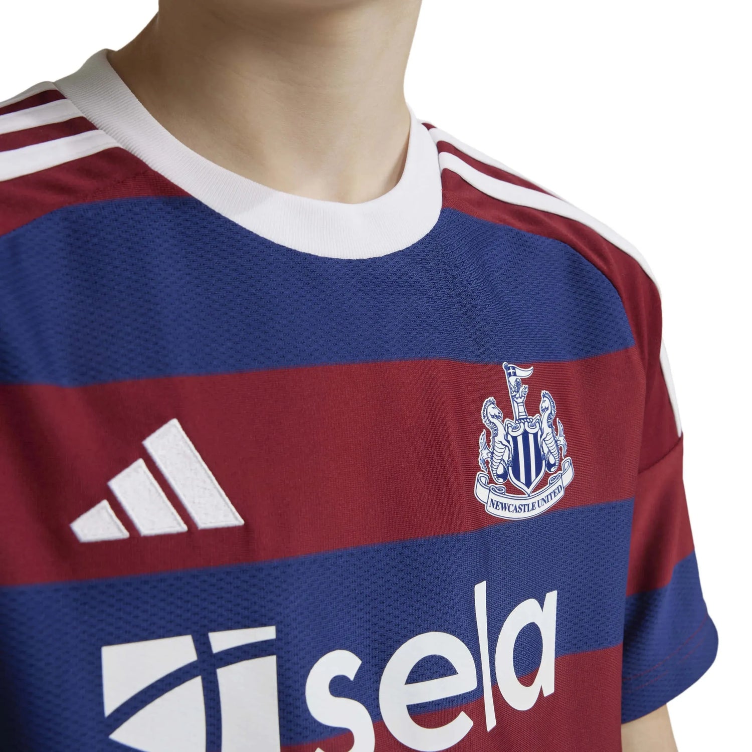 adidas 2024-25 Newcastle Youth Stadium Away Jersey (Detail 2)