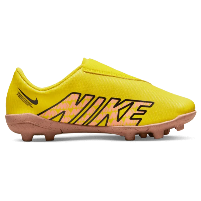 Factory Nike Vapor 15 Club FG/MG Soccer Cleats Men 10 Yellow Strike Sunset