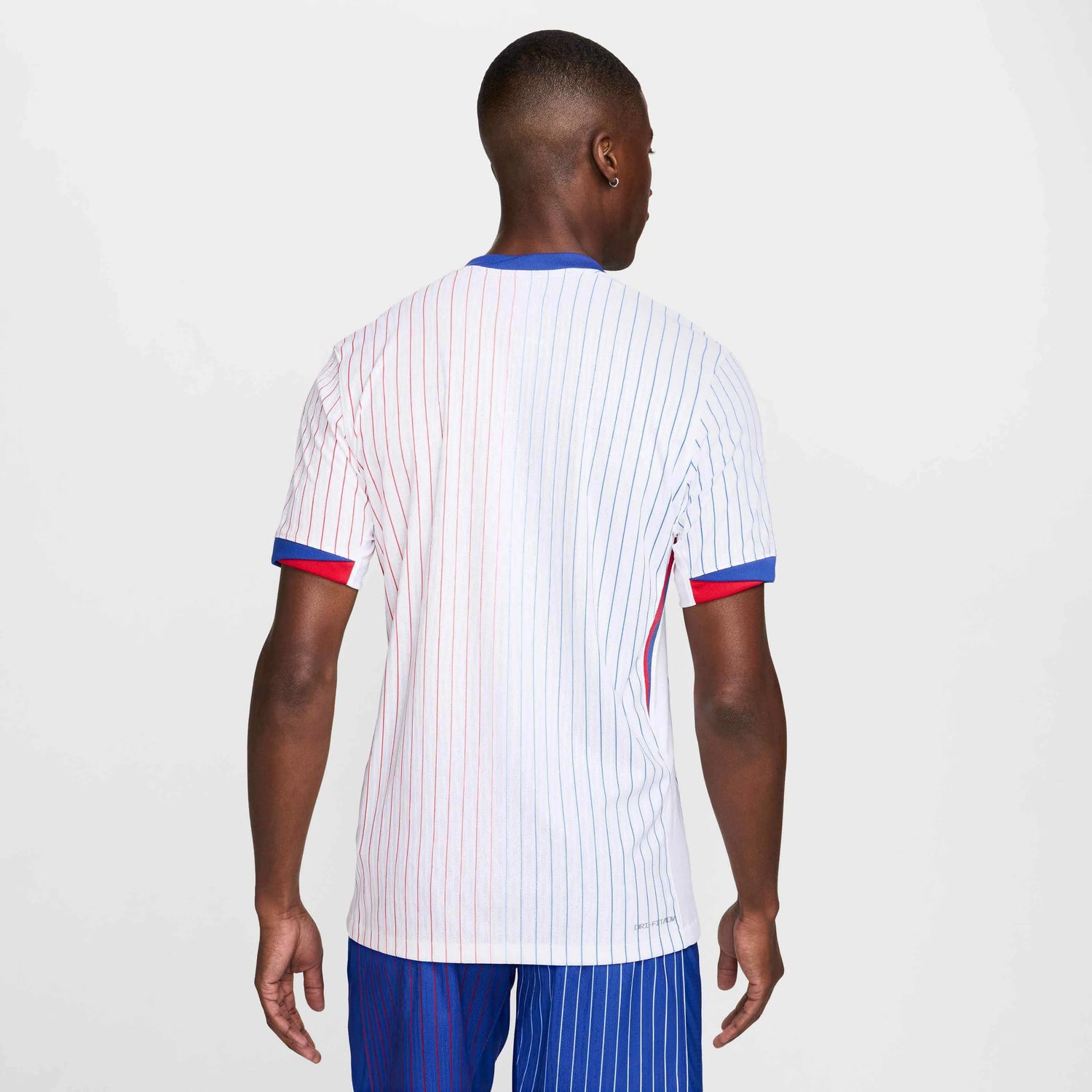 Nike 2024-25 France Men's Authentic Away Jersey (Model - Back)