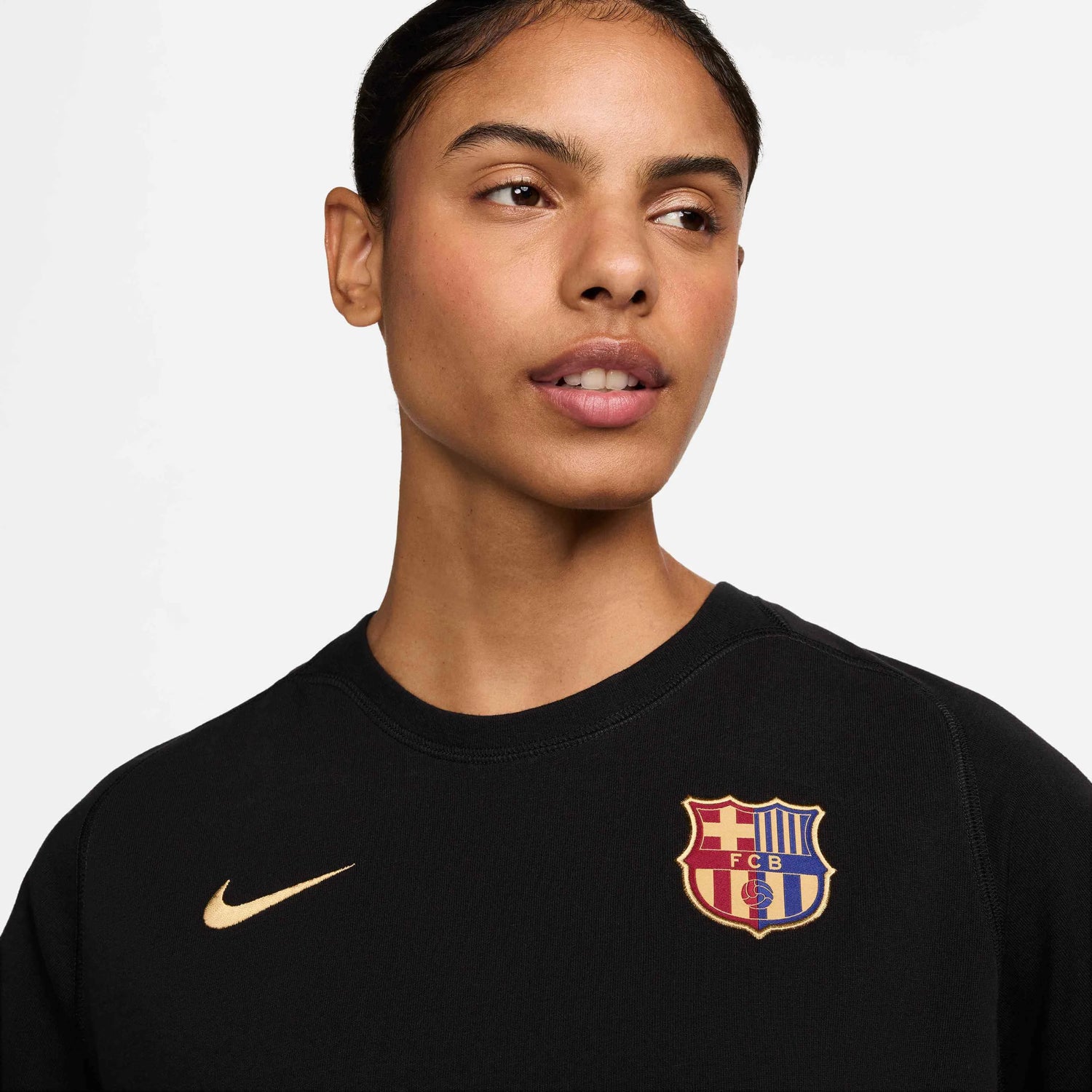 Nike 2024-25 Barcelona Women's Travel Top (Detail 1)