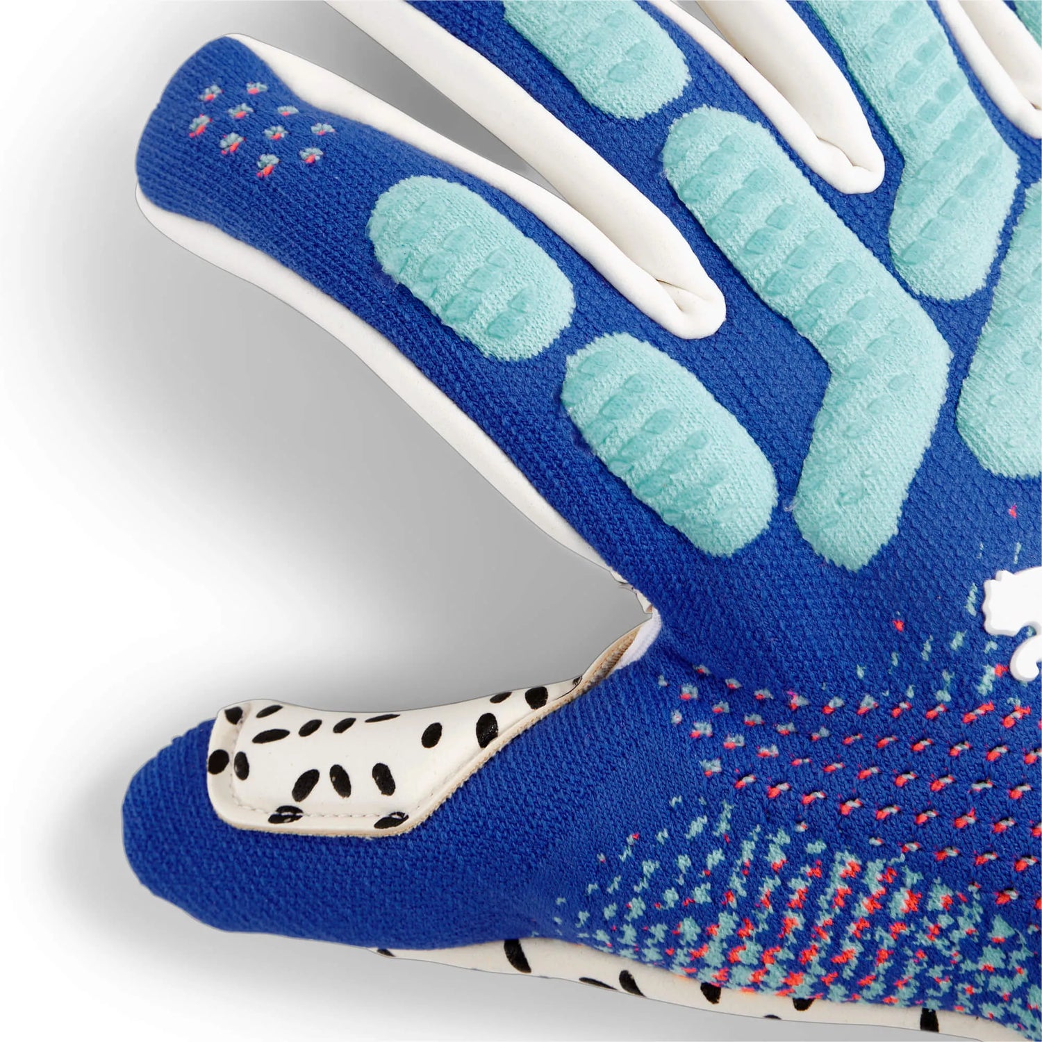 Puma Future Ultimate NC Goalkeeper Gloves Bluemazing-Sunset Glow-Electric Peppermint (Detail 1)