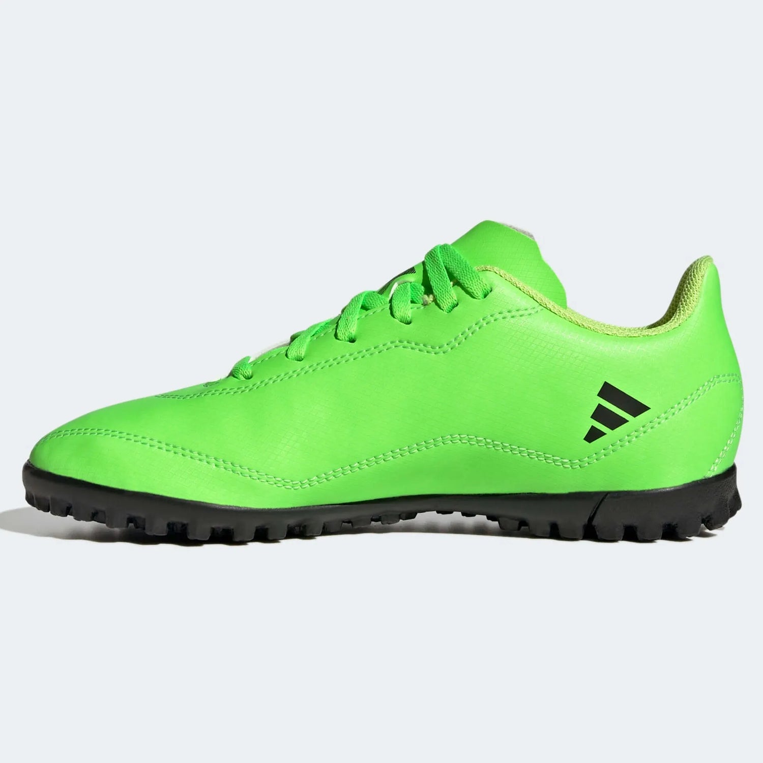 adidas Kids X SpeedPortal .4 Turf - Solar Green-Black (Side 2)