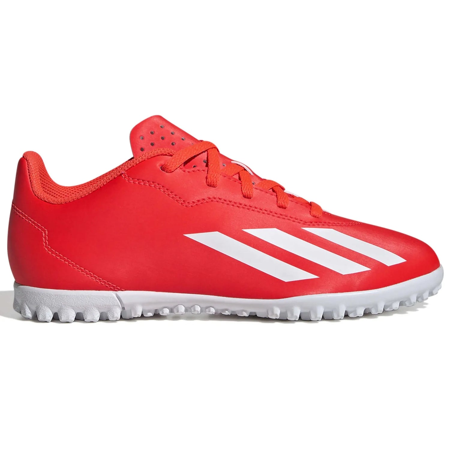 adidas Kids X Crazyfast Club Turf - Energy Citrus Pack (SP24) (Side 1)