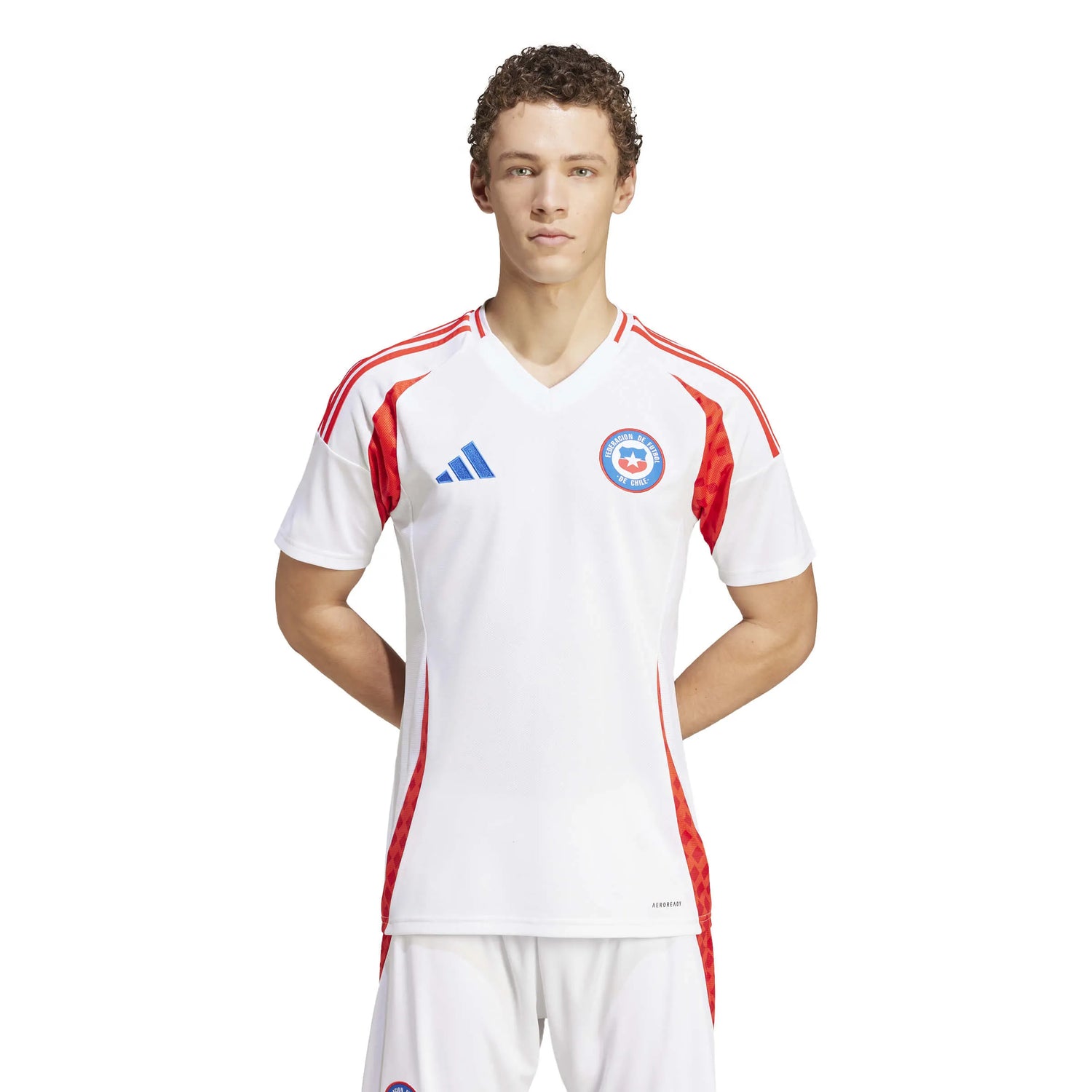 adidas 2024-25 Chile Men's Stadium Away Jersey (Model - Front)