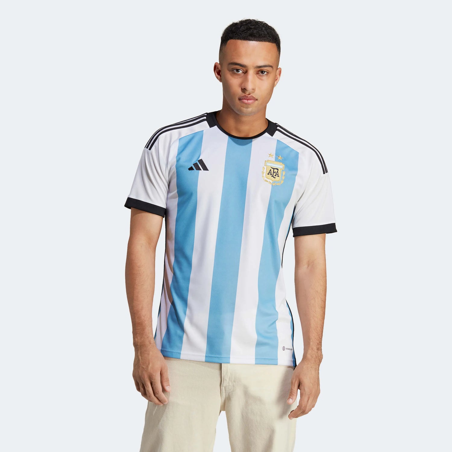 Adidas Argentina Home White / Light Aqua store Jersey