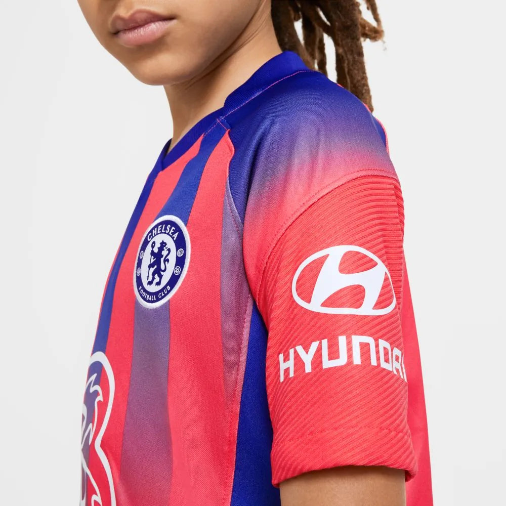 Nike 2020-21 Chelsea Youth Third Jersey - Ember Glow-Purple