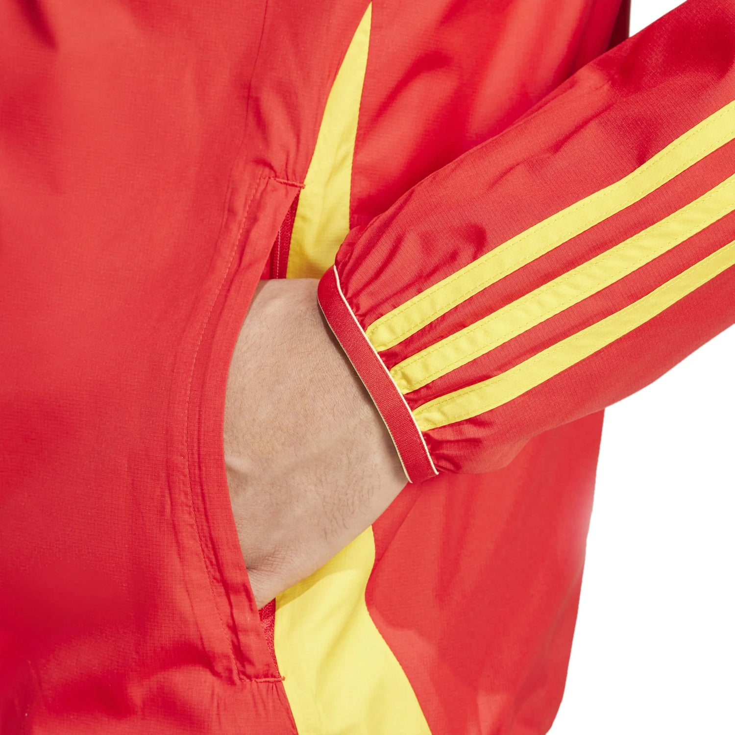 adidas 2024-25 Spain Men's Anthem Jacket (Detail 2)