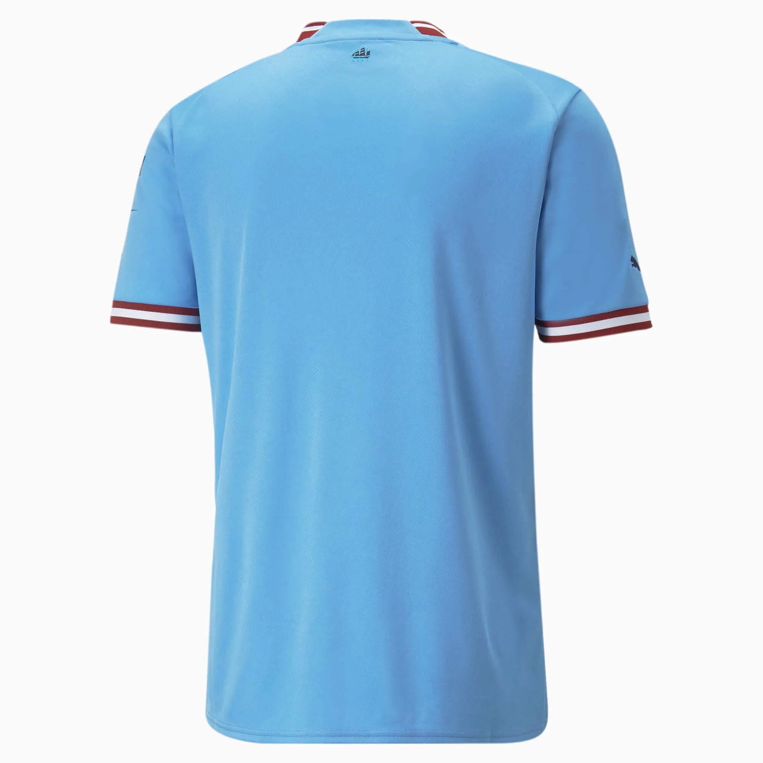 Puma 2022-23 Manchester City Home Jersey - Light Blue-Intense Red (Back)