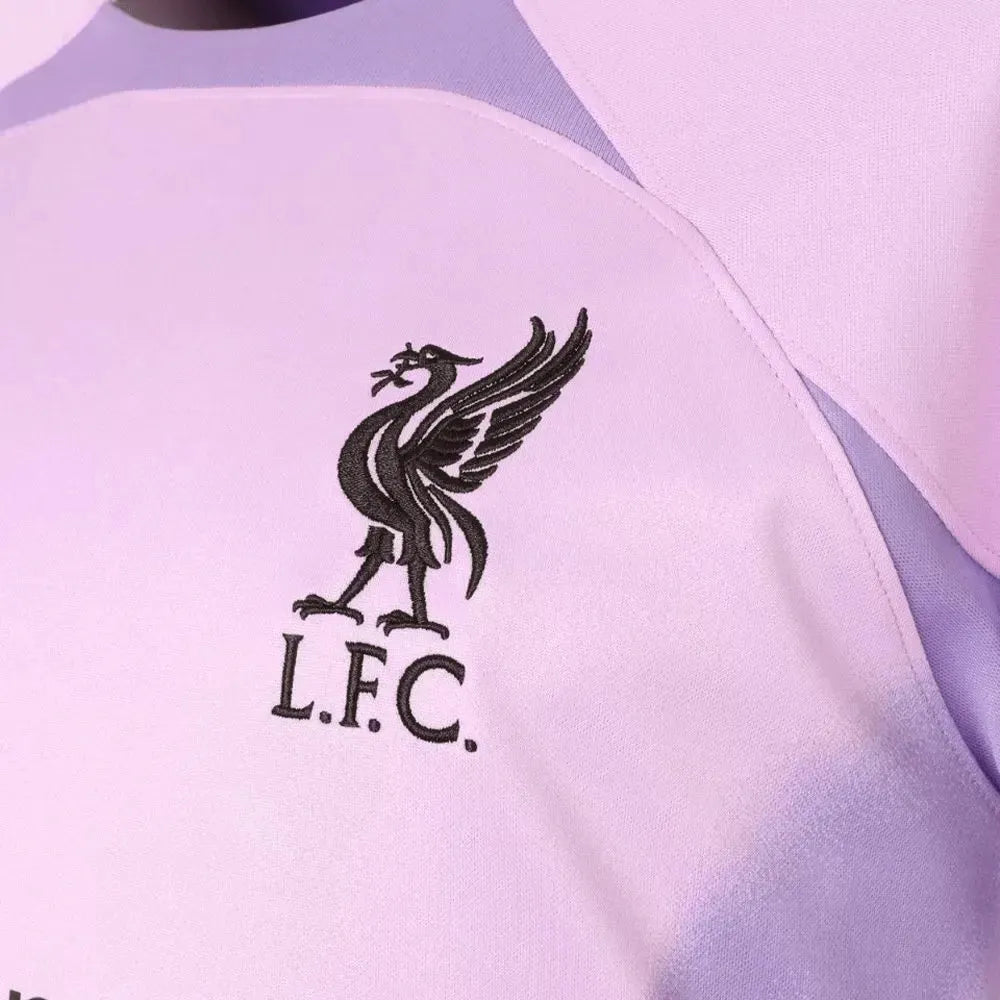 Nike 2022-23 Liverpool Stadium Goalkeeper Jersey - Purple-Black (Detail 1)