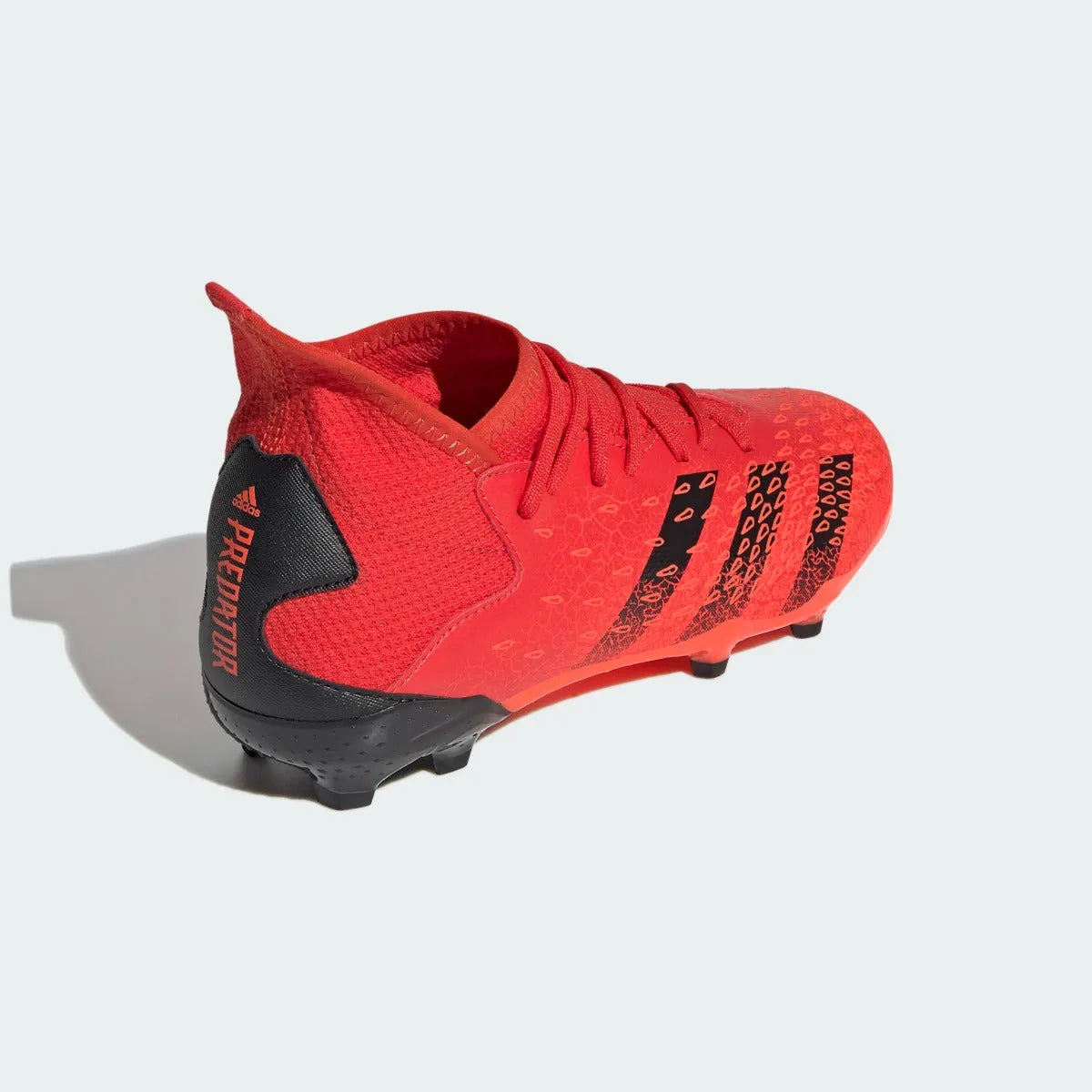 Adidas JR Predator Freak .3 FG - Red-Black (Diagonal 2)