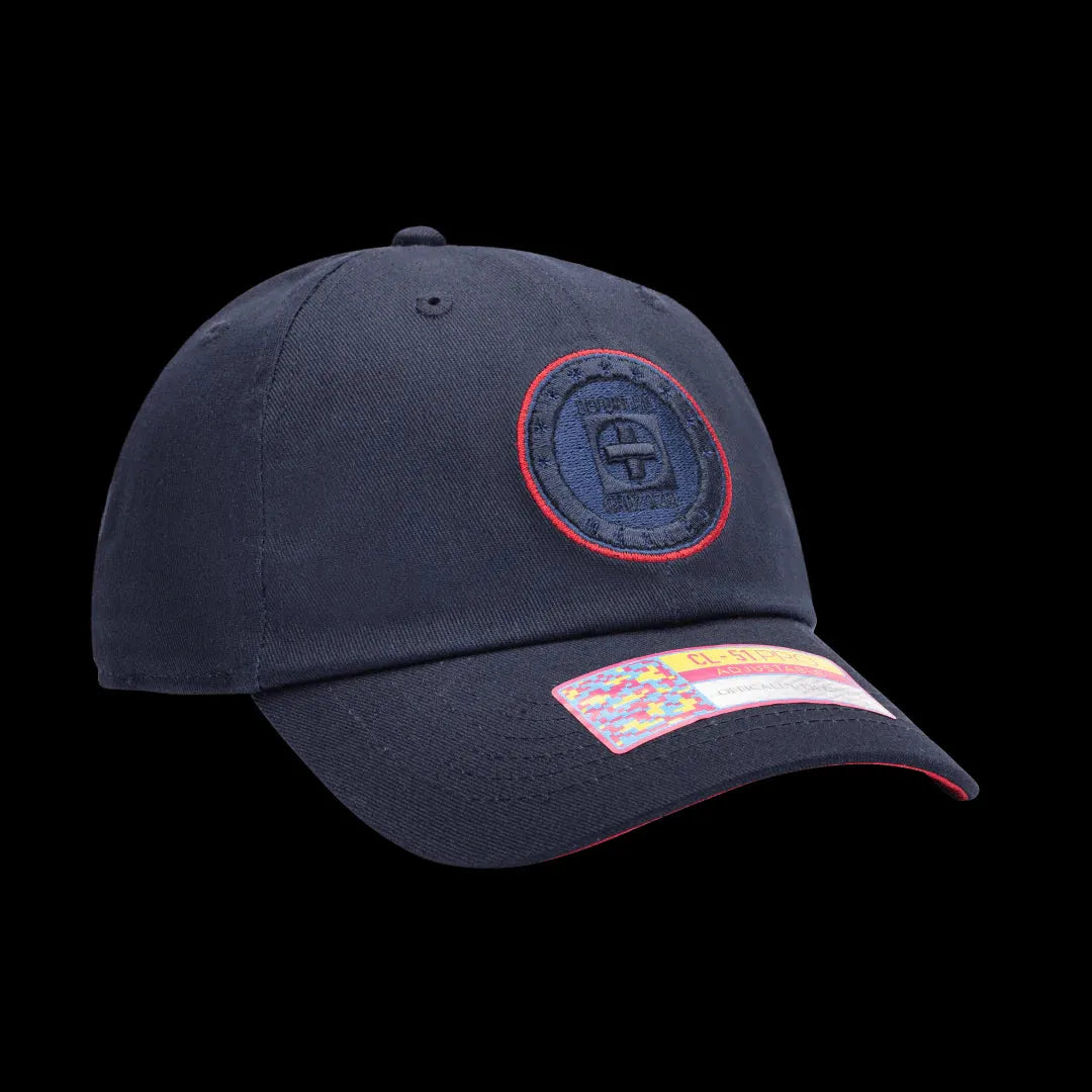 Fi Collection Cruz Azul Eclipse Adjustable Hat - Navy (Diagonal 2)